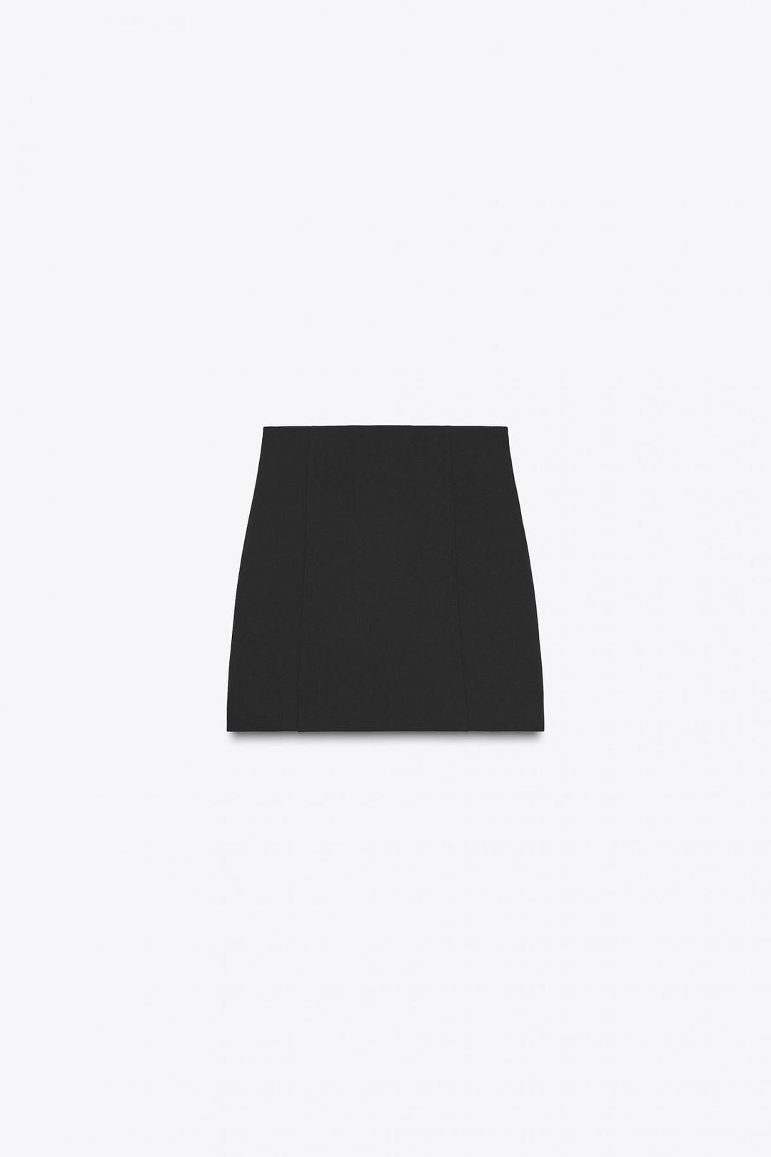 스페인샵 자라 하이라이즈 미니 스커트 1255/553 BLACK