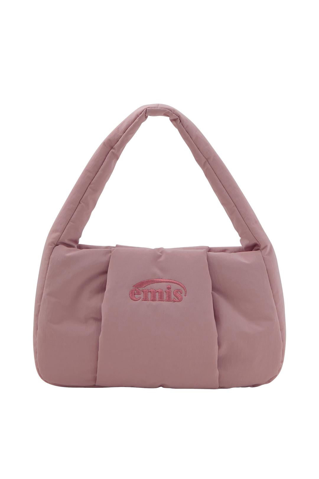 PADDED HOBO BAG-PINK