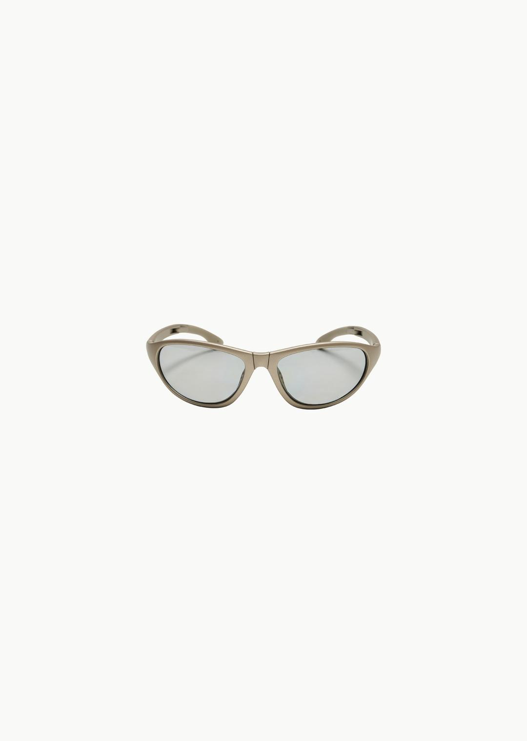 polarized trekking glasses, silver/light grey