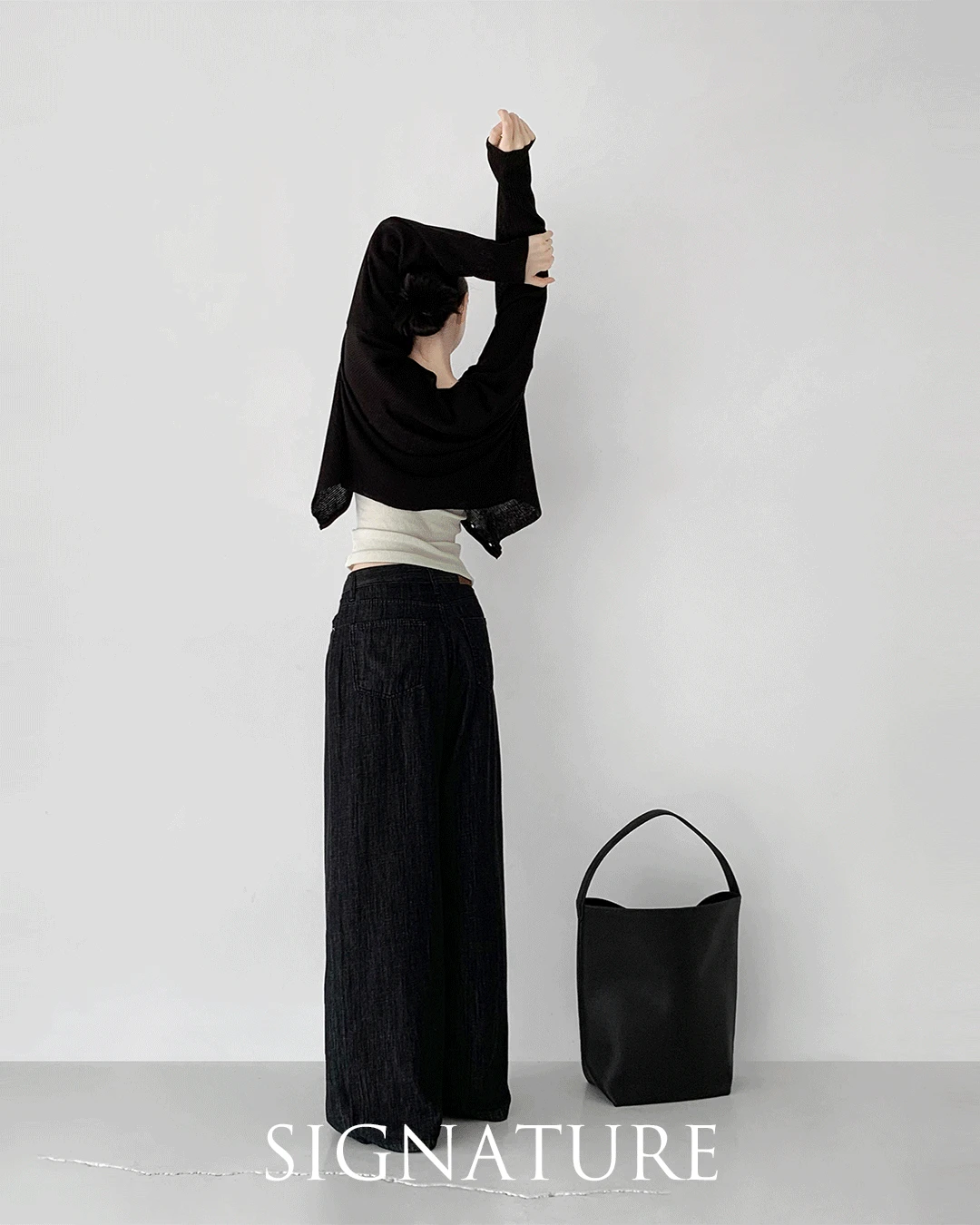 Signature dark denim