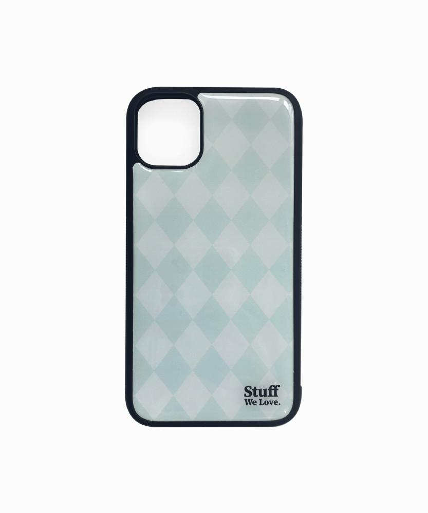 트윙클스터프, 그린민트 에폭시 범퍼 케이스 아이폰 갤럭시 커스텀 케이스