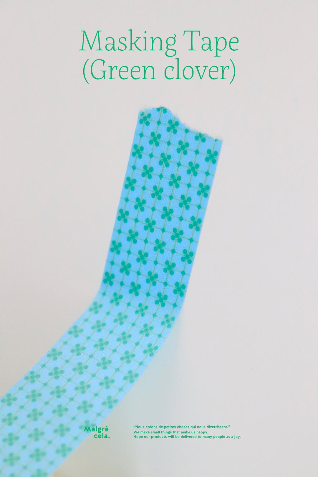 Masking tape - Green clover