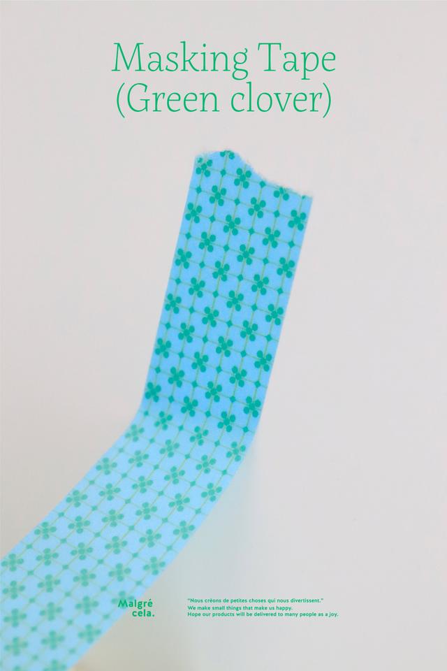 Masking tape - Green clover