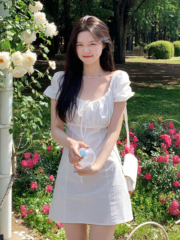 데이로제 제이니 퍼프 스퀘어넥 OPS (3color)