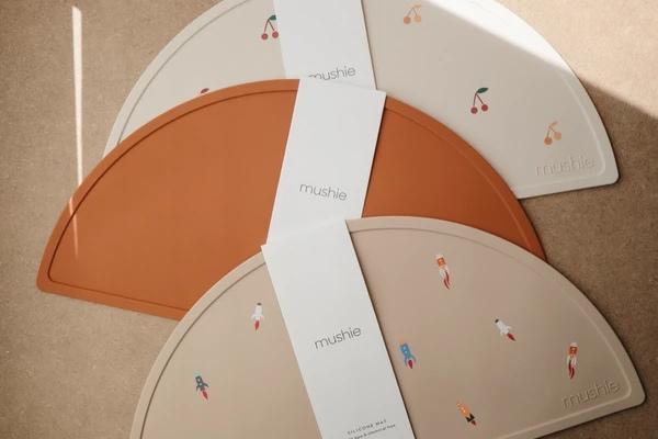 MUSHIE 무쉬 유아 이유식 식판 매트