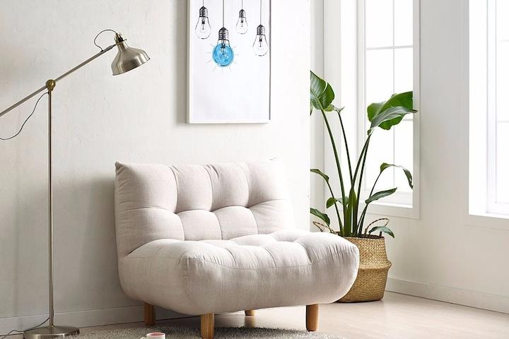 [5%쿠폰] 타미 1인 패브릭소파 3colors