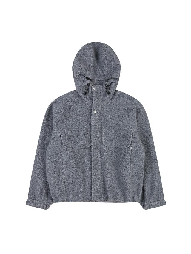 [POLARTEC®] BIG POCKET JACKET (GRAY)