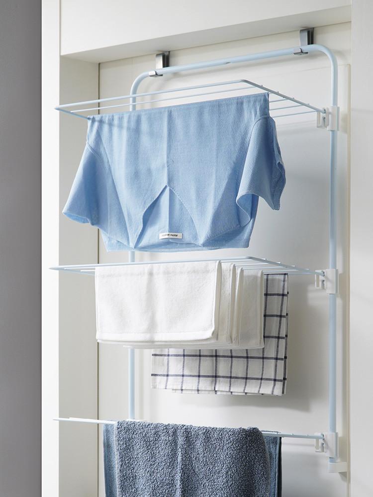 메탈텍스 공간활용 오버더도어 문걸이 빨래건조대