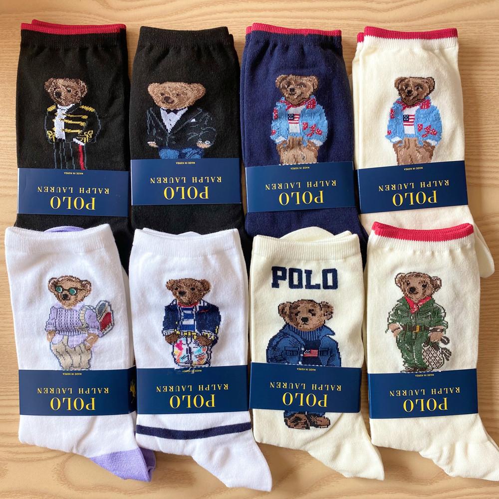 당일 발송 [폴로 랄프로렌] 여성 남성 양말 곰돌이 베어 폴로양말 선물