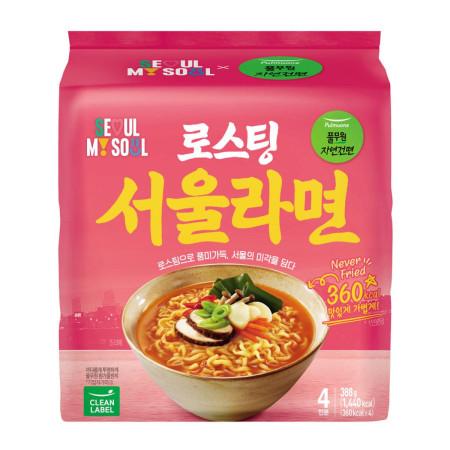 풀무원 로스팅 서울라면 97Gx4입