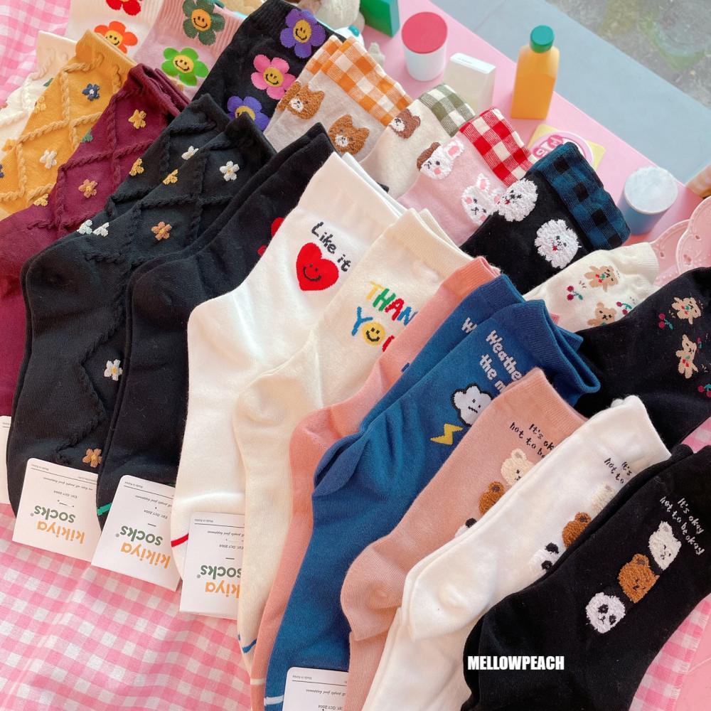 캐릭터 양말 모음 2탄 / 귀여운 예쁜 양말 / 멜로우피치
