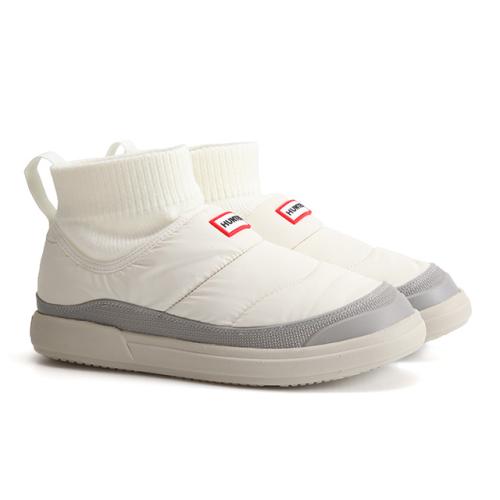 [WOMEN] 인앤아웃 푸퍼 니트 커프 부츠 - 스타화이트/펠리컨 WFS2265RENSWP