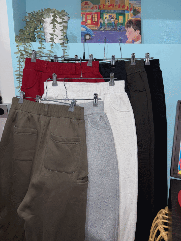 히트 스웻 팬츠 (7color)