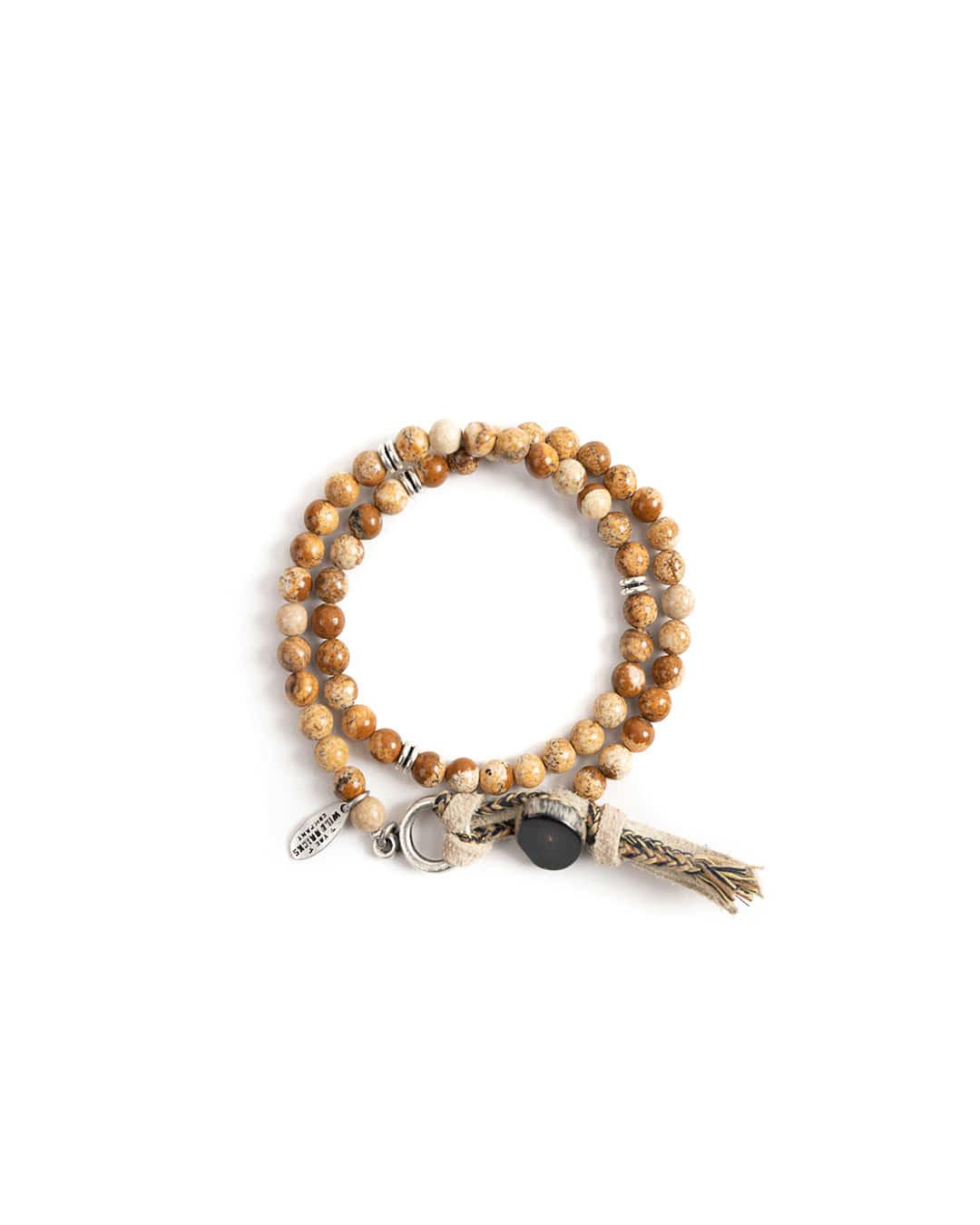 WST GEMSTONE BRACELET (mustard)