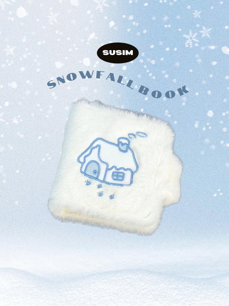 수심 Snowfall Collect Book 스노우 콜렉트북 털바인더 포카 A8 3인치