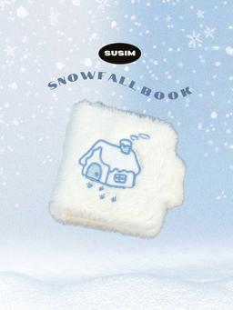 수심 Snowfall Collect Book 스노우 콜렉트북 털바인더 포카 A8 3인치