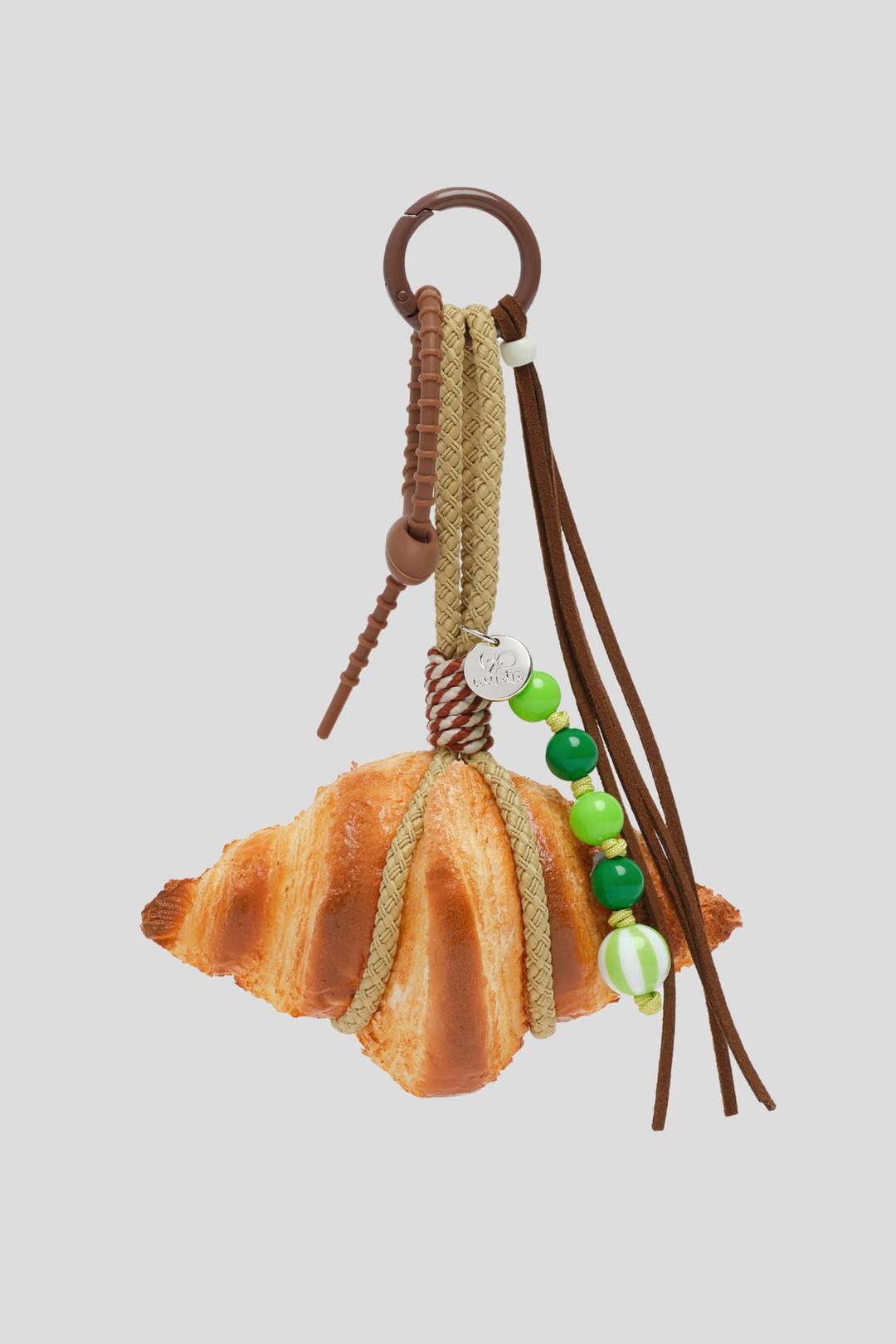 croissant keyring
