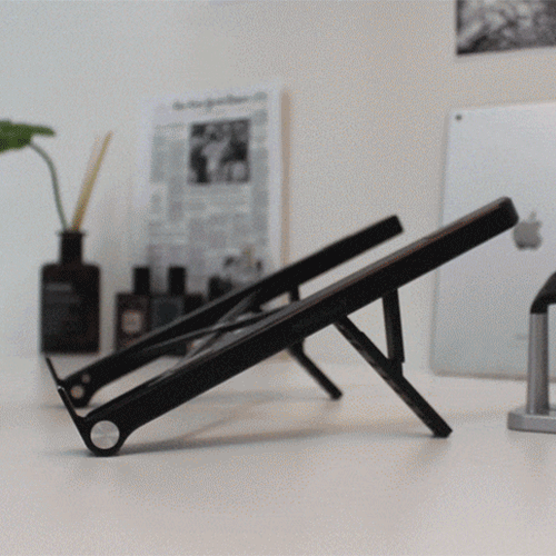 맥컬리 접이식 휴대용 노트북 거치대 각도조절 받침대 FDSTAND