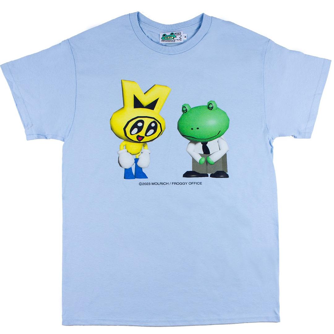 [MOLRICHⅹFROGGY OFFICE] meta office tee (light blue)
