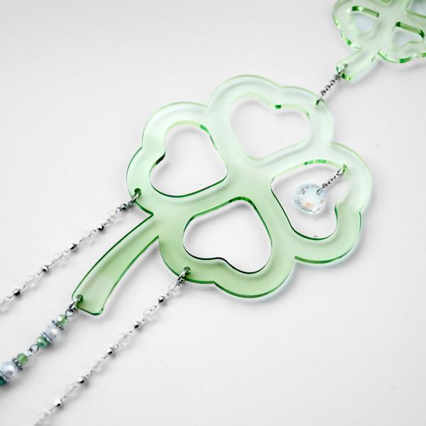 네잎클로버 썬캐쳐 - 홀로그램, 그린