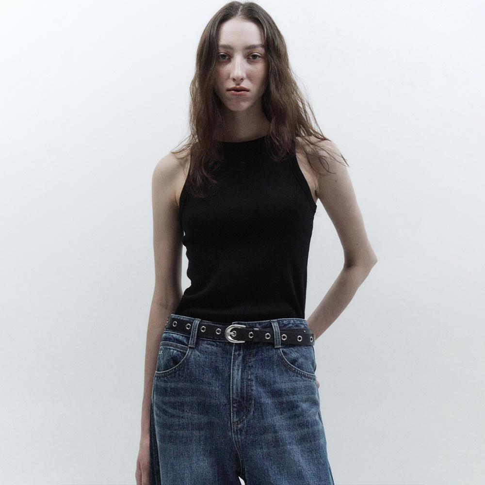 아일렛 벨트 BLACK