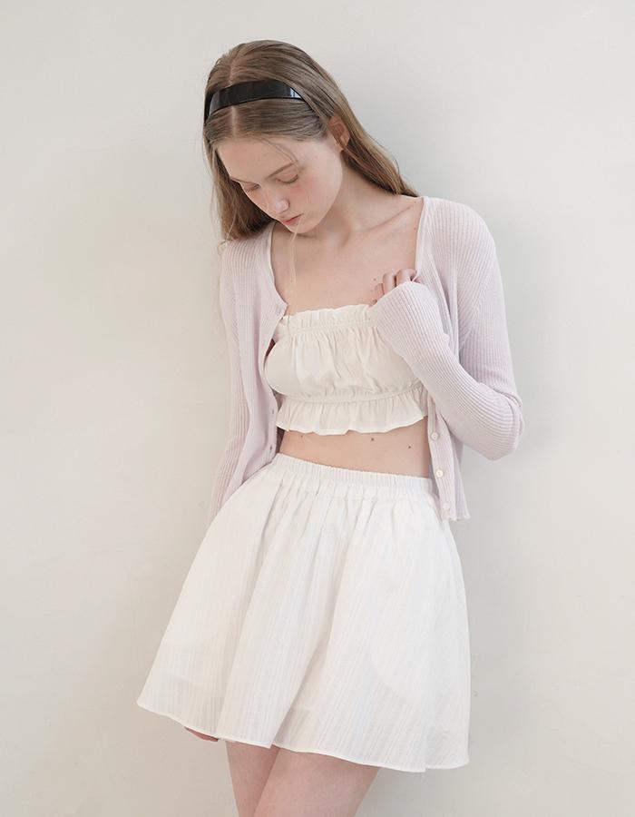 라무어 [4th] Paper cardigan_lavender