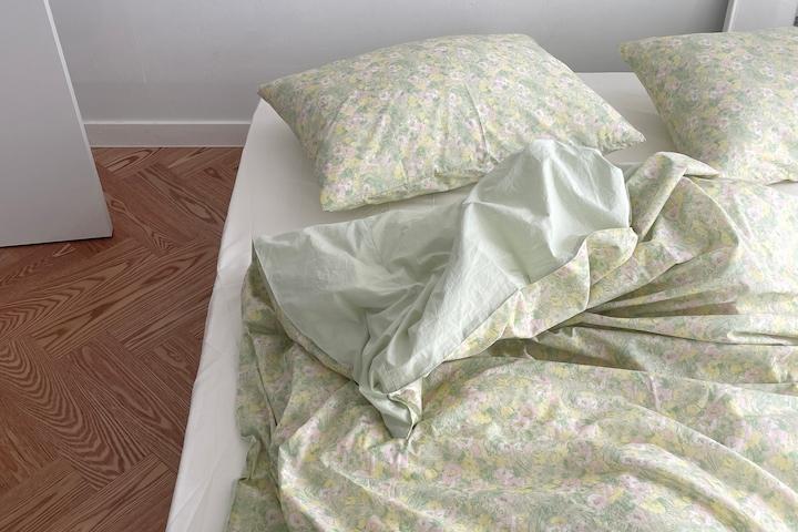 가드닝 고밀도 바이오워싱 양면 리버서블 베딩세트 3size 3colors