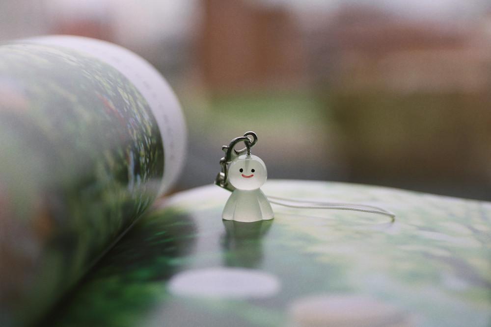 행운의 테루테루보즈! 야광 날씨인형 키링