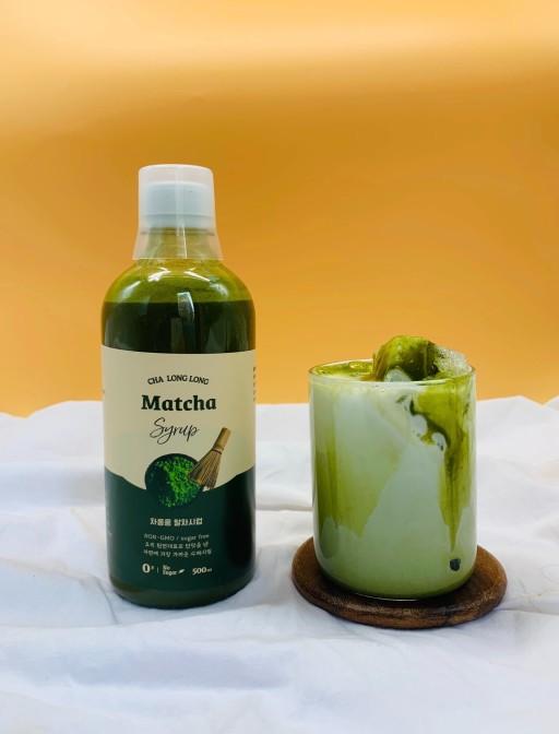 제로0kcal♥️ 천연설탕으로 만든 달달 말차/ 쑥시럽