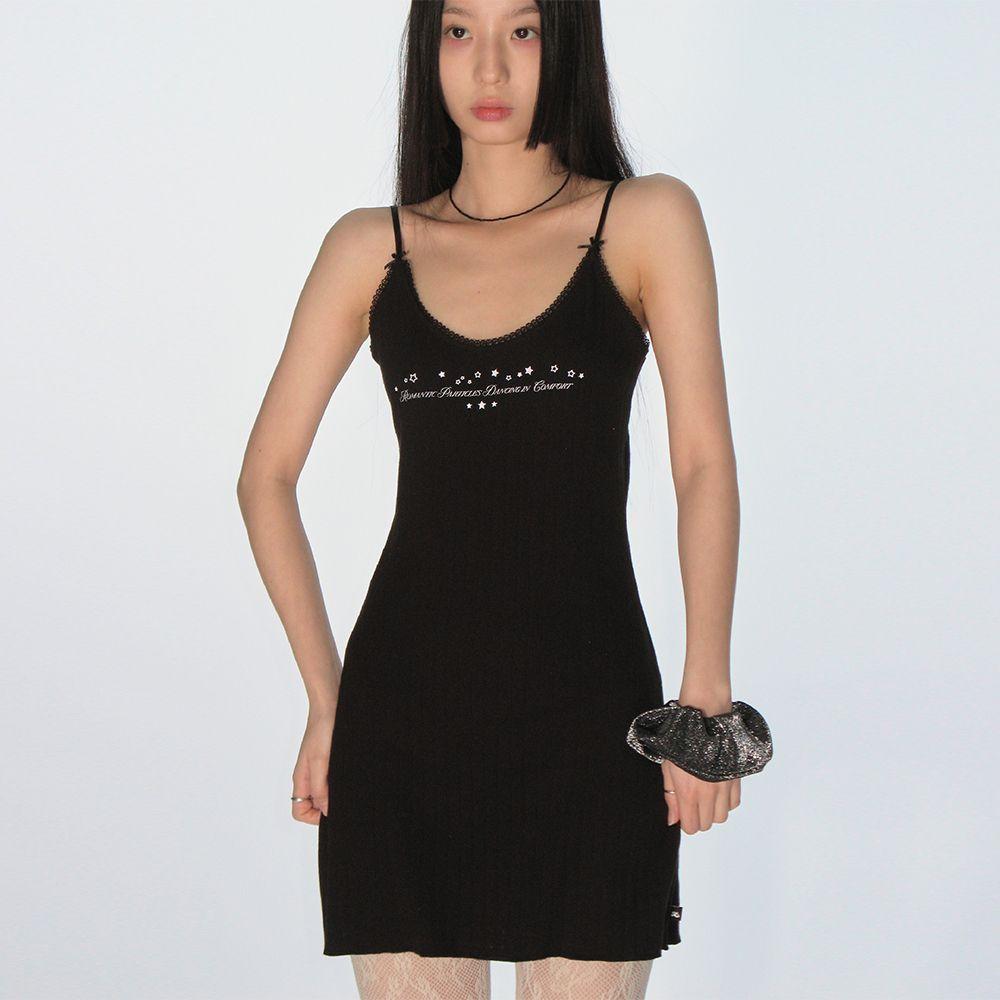 Pointelle Mini Dress (2 color)