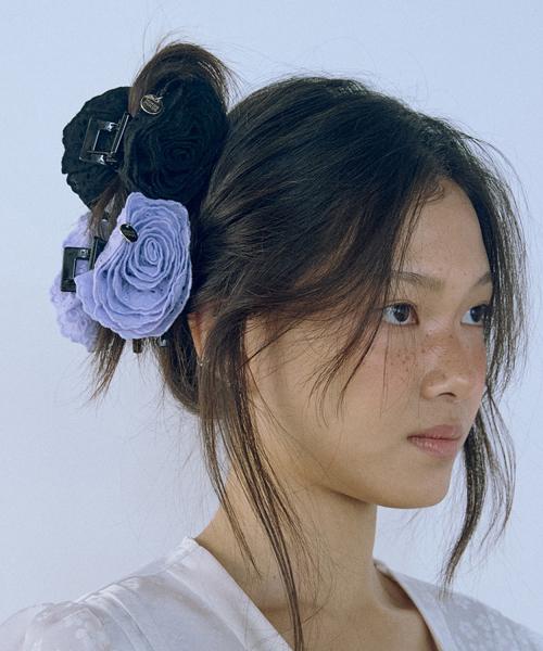 블러쉬 로즈 클립_블랙