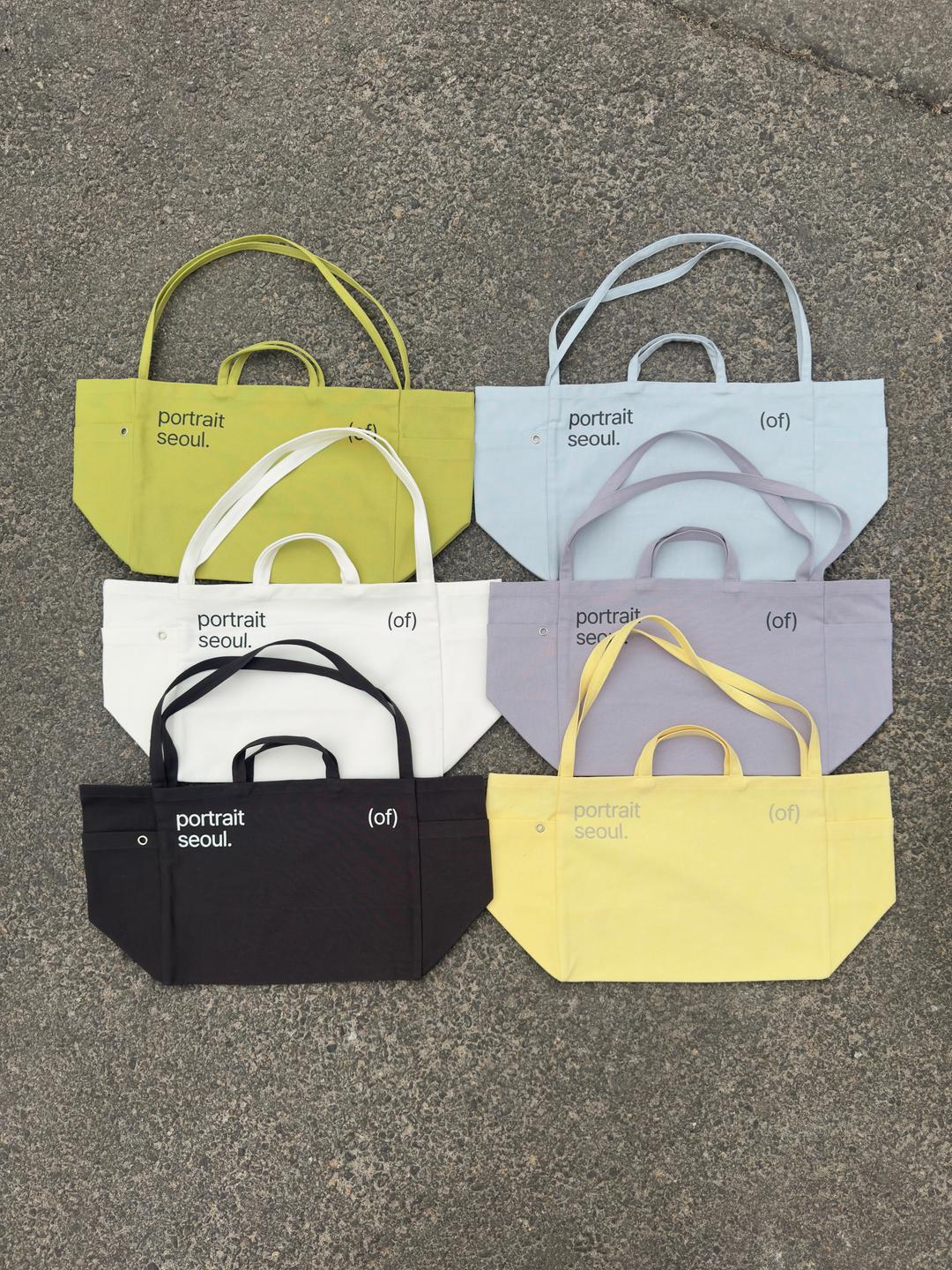 [8차] 포트레이트 캔버스 빅 쇼퍼백 6colors (new color!)