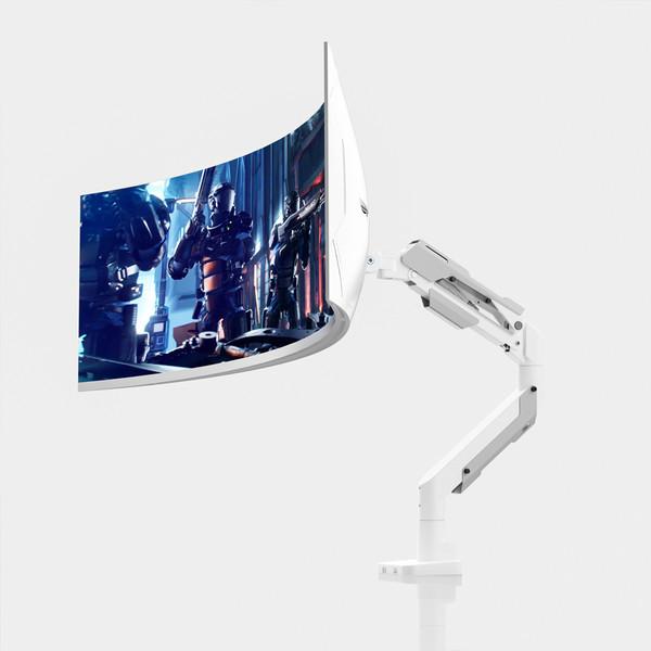 루나랩 모니터암 거치대 싱글 베사홀 고중량 매그넘 모니터암