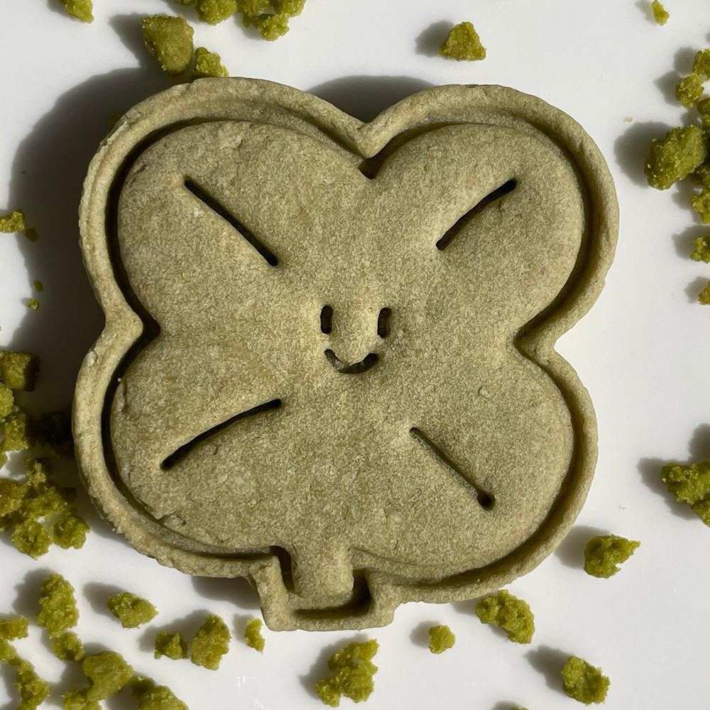 해피 네잎 클로버 행운 쿠키커터 홈베이킹 캐릭터 쿠키만들기