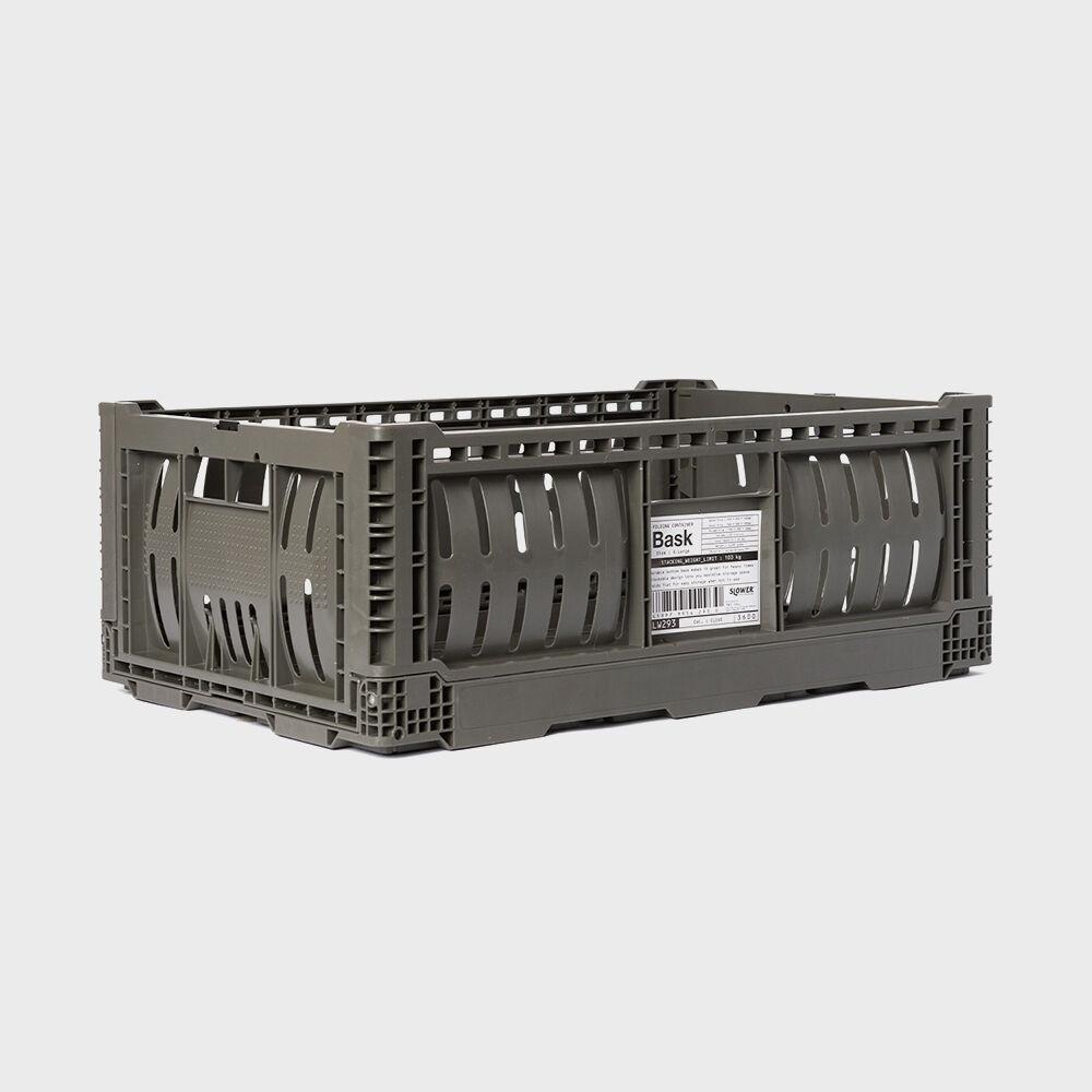 Folding Container Bask (XL) OLIVE