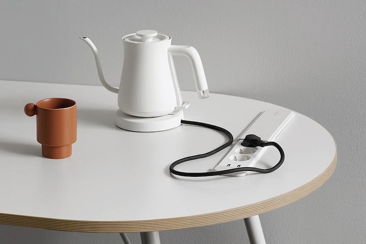 [5%쿠폰]DSTAC1608R 타원형테이블 콘센트형