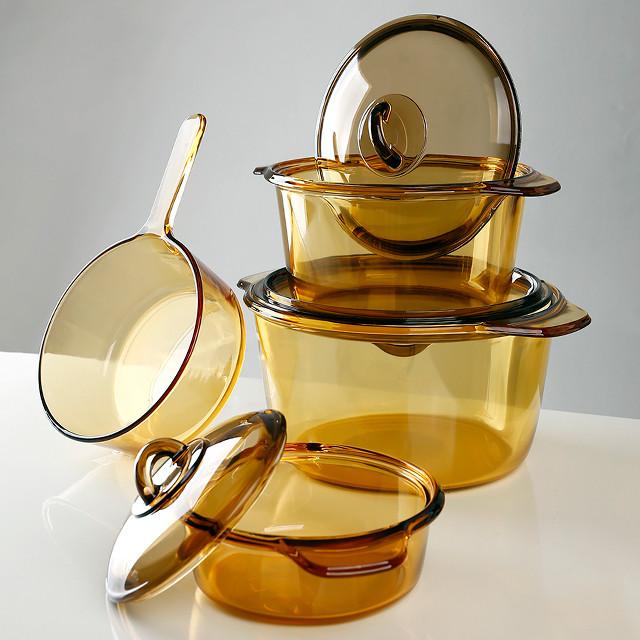 루미낙 아코록 블루밍 내열 유리 이유식냄비 밀크팬