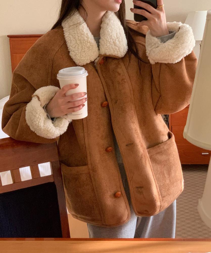 [sale] 컴히얼 세무 무스탕 (1col) comehere