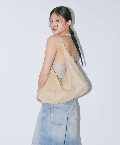 cotton baguette eco bag (YE)