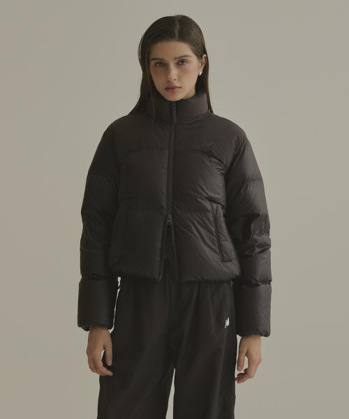 NBNPF4W032 / WOMEN 액티브 숏 다운 (GLOSSY BROWN)