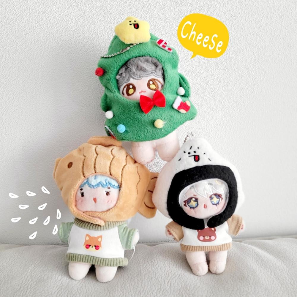 지오몽 10cm 15cm 20cm 인형옷 붕어빵 김밥 트리 모자 솜 아이돌 인형 옷
