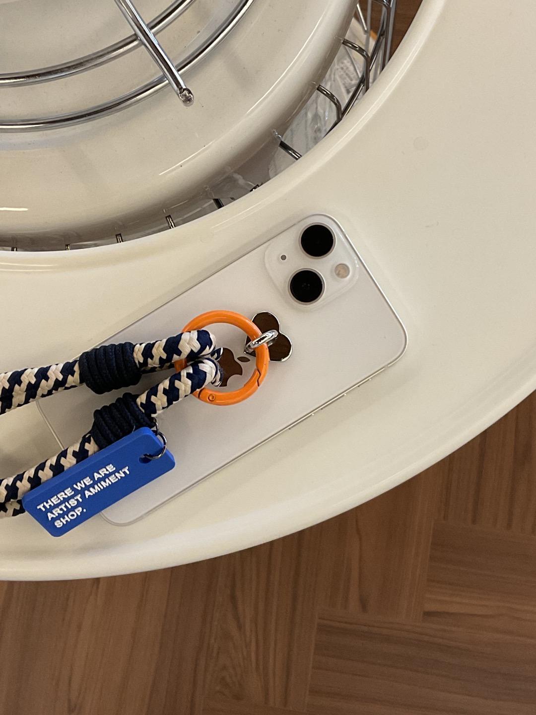 핸드폰 부착 고리 하트형 스트랩재료 폰케이스 꾸미기