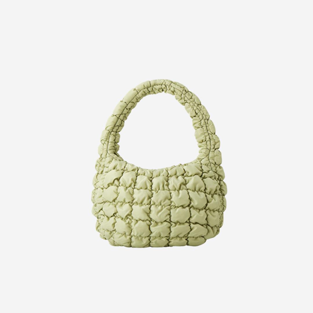COS Quilted Mini Bag Light Green