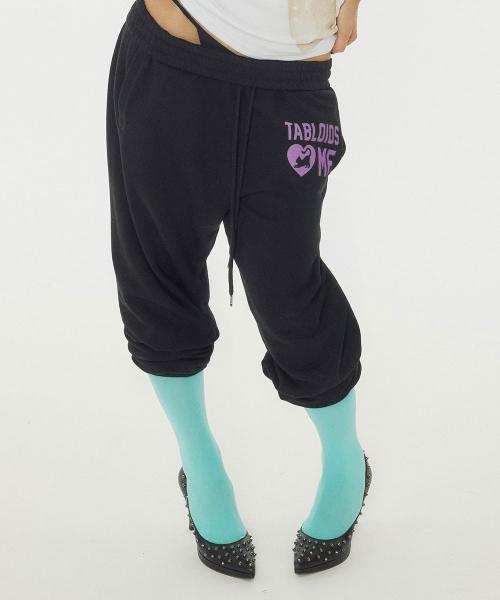 Sweet Kitty Jogger Pants Black