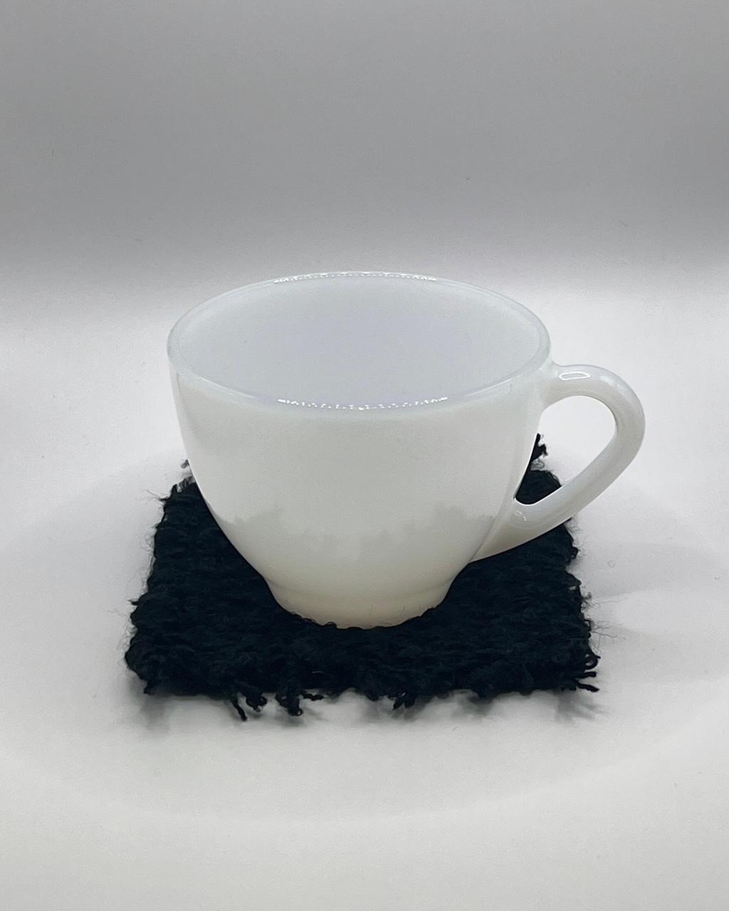 컵받침 위빙티코스터 컵받침대 홈카페 소품 패브릭 오브제 잔의 쉼터 나이트 크루징 2