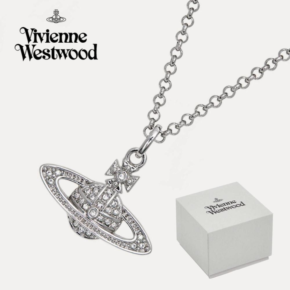 비비안 웨스트우드 미니 바스 릴리프 펜던트 목걸이