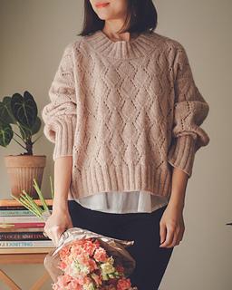 Gem Sweater pattern by Irene Lin