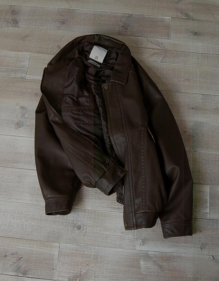 [by LAROOM] 나스본딩레더블루종