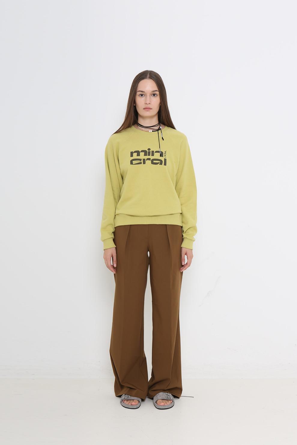 Mineral Logo Sweatshirt (Mustard)