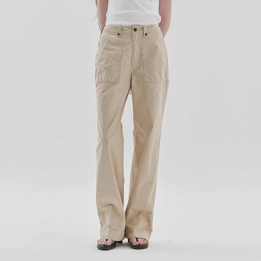 British Carpenter Pants (Light Beige)